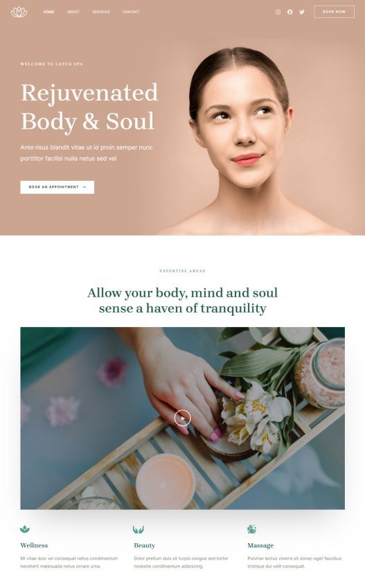 Lotus spa